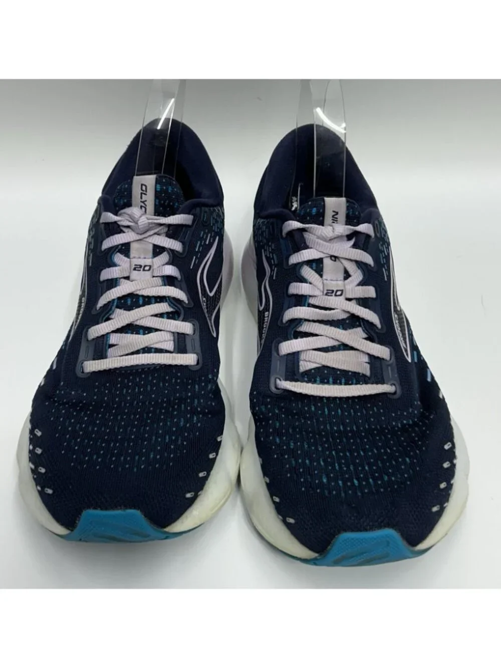 Brooks Glycerin 20 Womens Size 10B Running Shoes Peacoat/ Ocean/Pastel Lilac